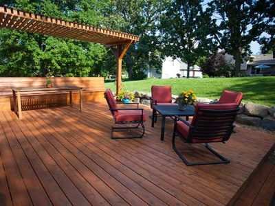 Custom Deck Railing Construction