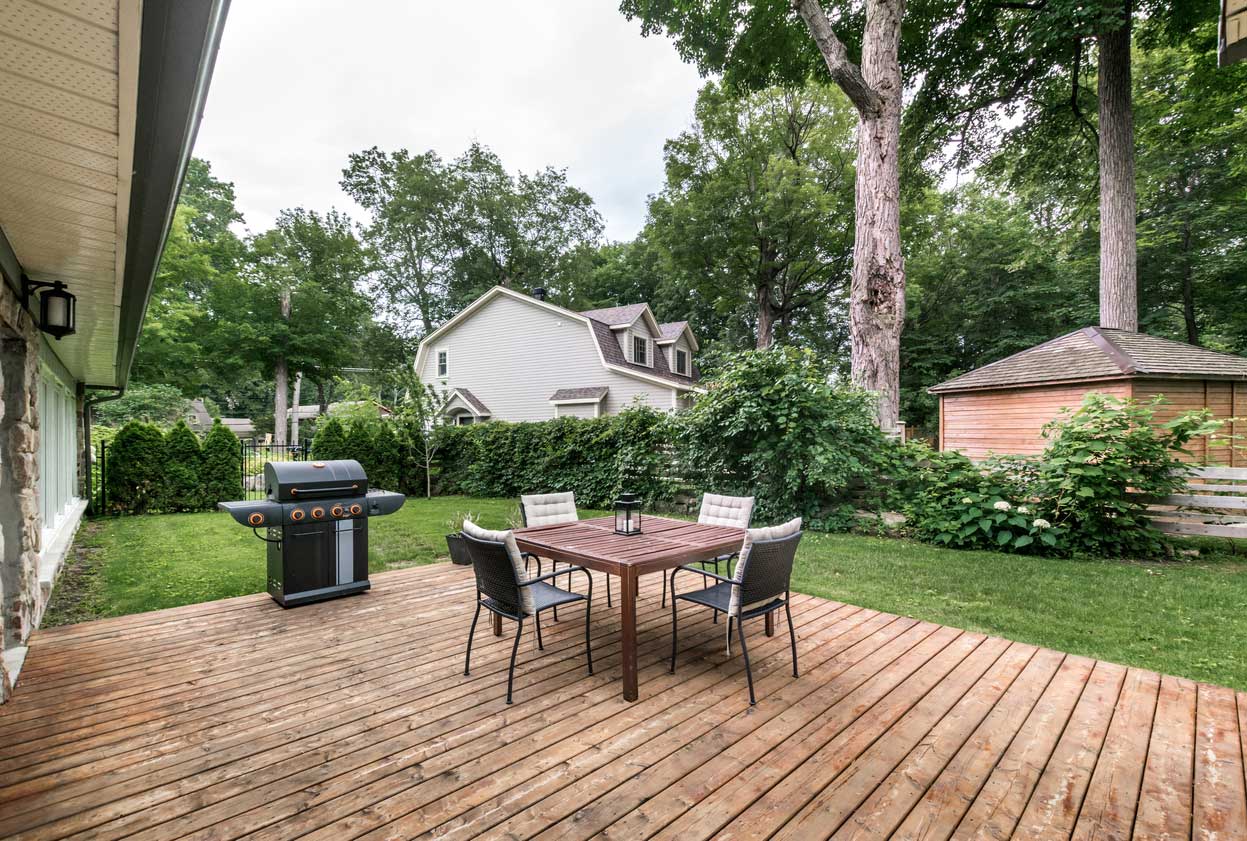 backyard transformations
